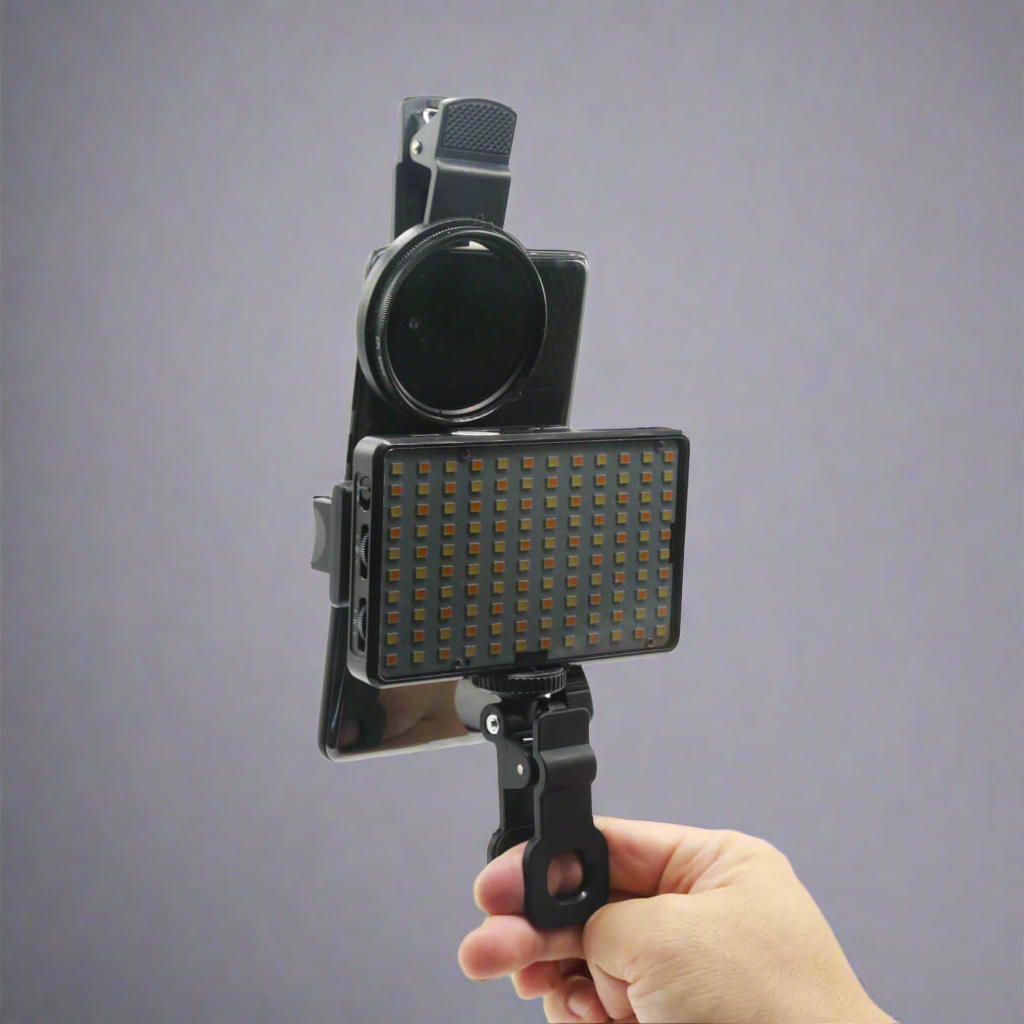 Ez portable professional mini led photography light and filter lens