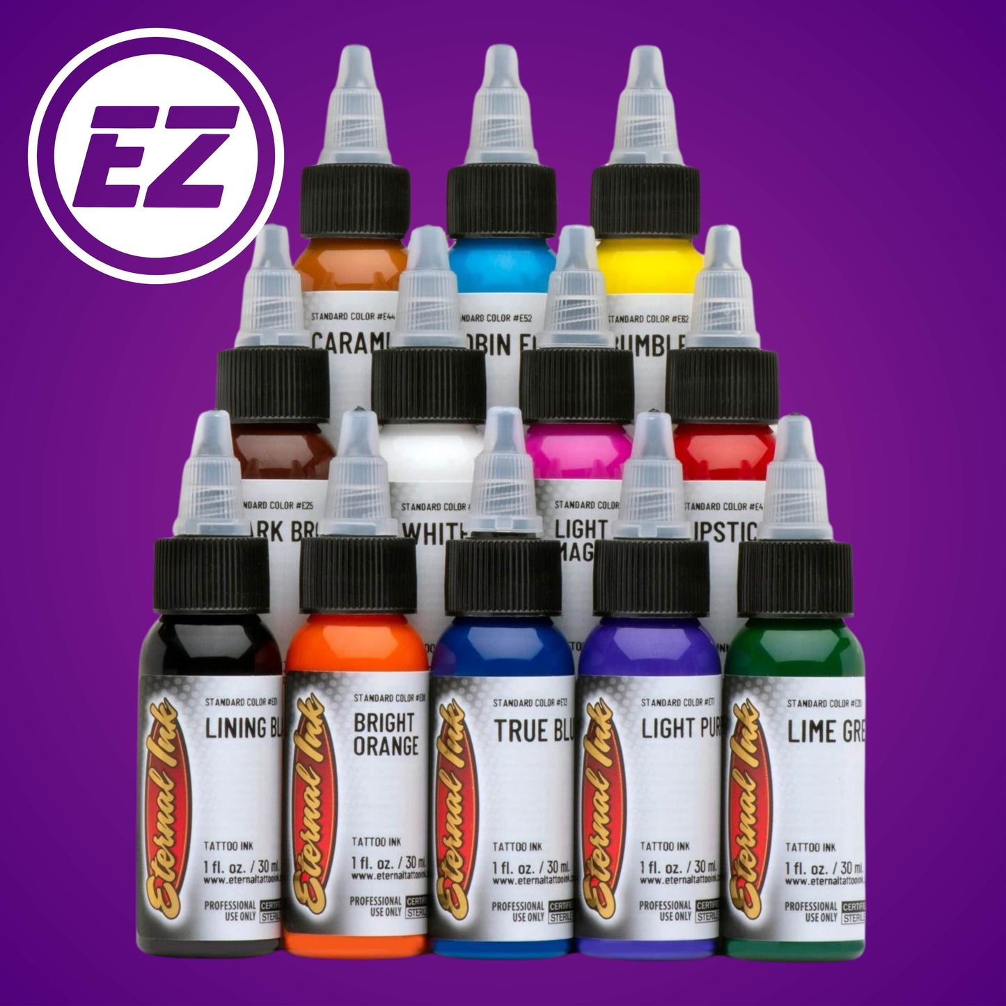 ETERNAL PRIMARY COLOUR 1OZ X12 SAMPLE SET