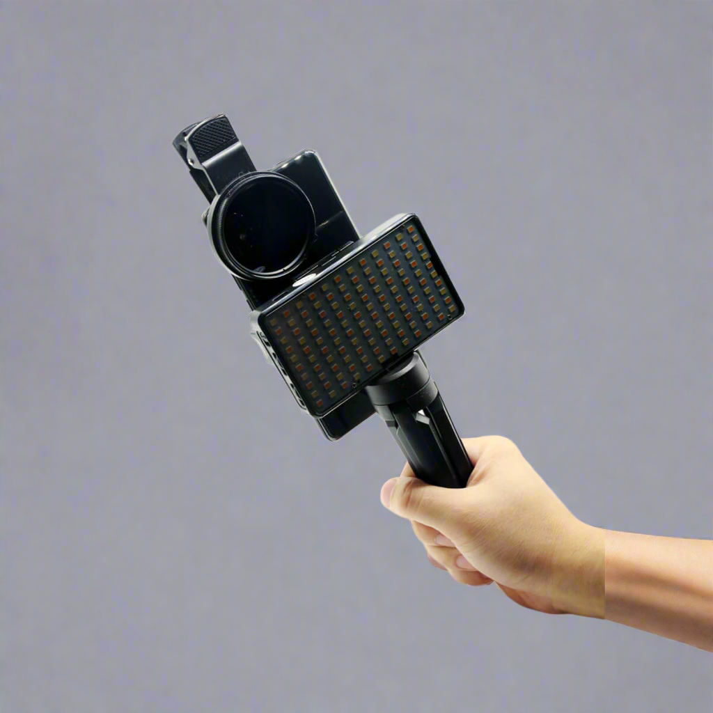 Ez portable professional mini led photography light and filter lens