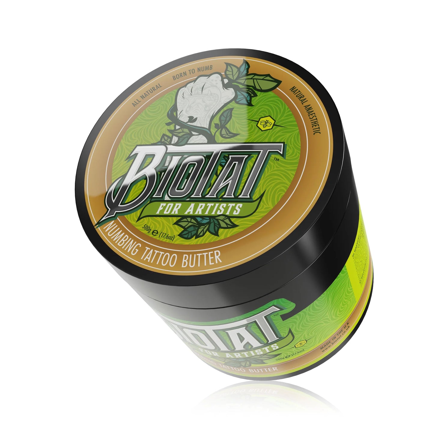 BIOTAT® NATURAL NUMBING TATTOO BUTTER 500 ML