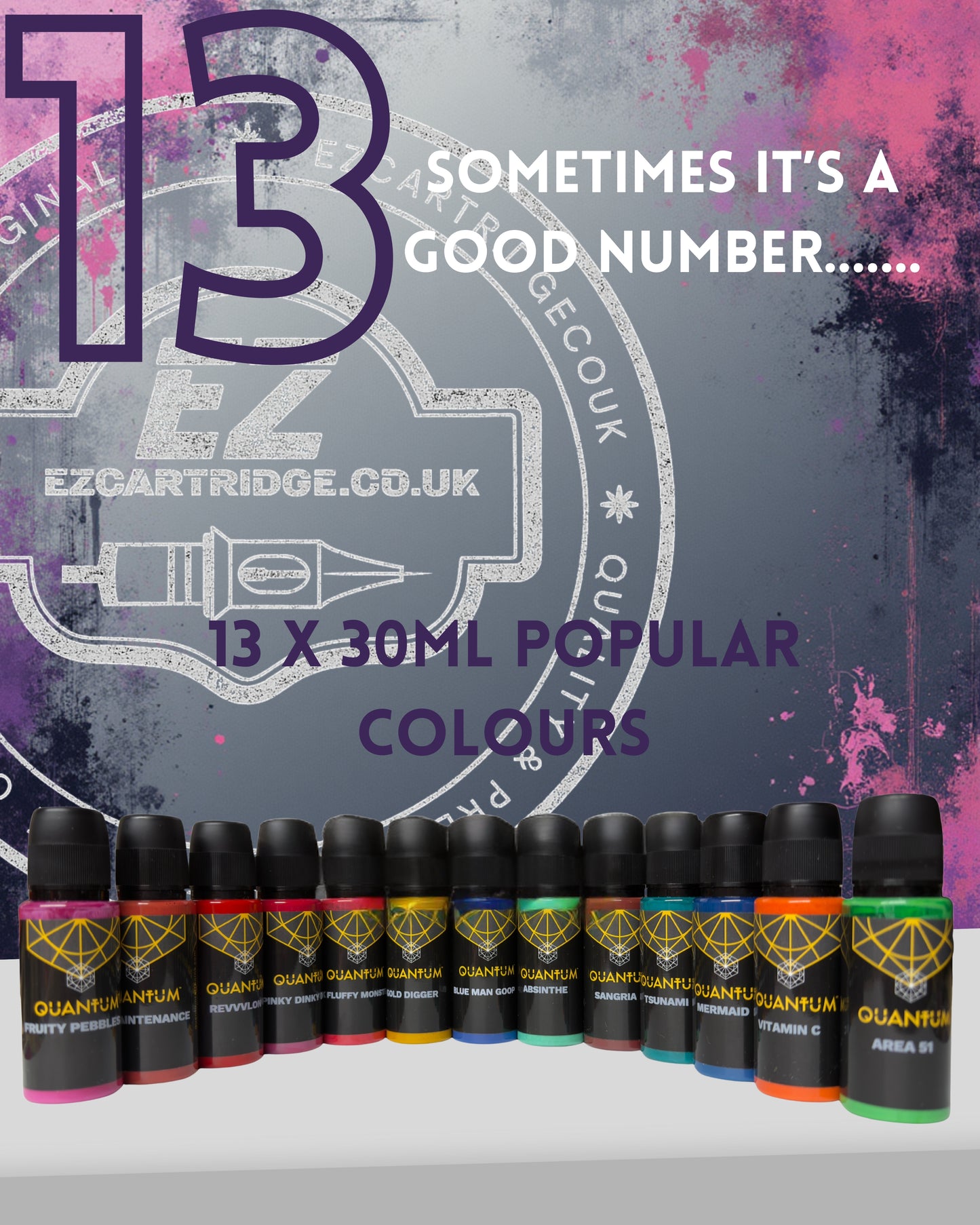 Quantum ink single COLOURS AND KITS