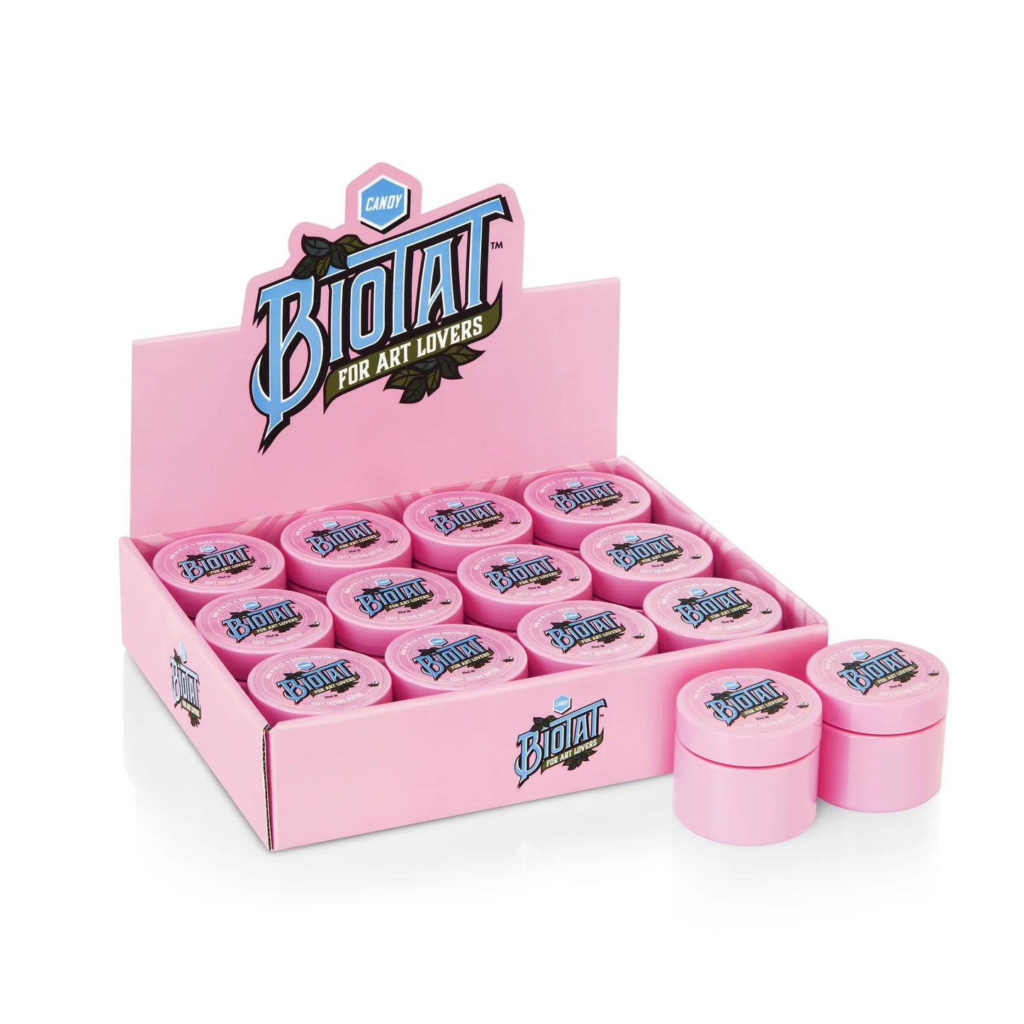 BIOTAT® CANDY/ZEN/ZEST 50ML TATTOO AFTERCARE BUTTER STUDIO BOXES