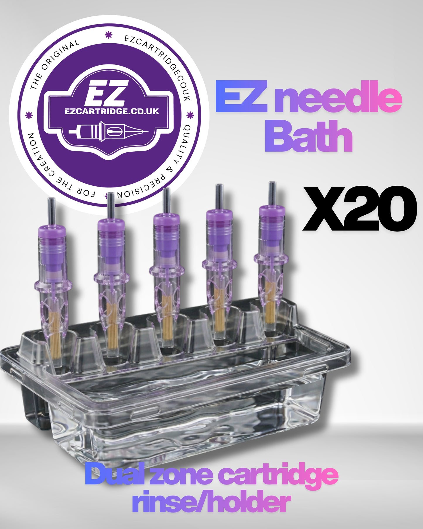 Ez needle bath 20 pack