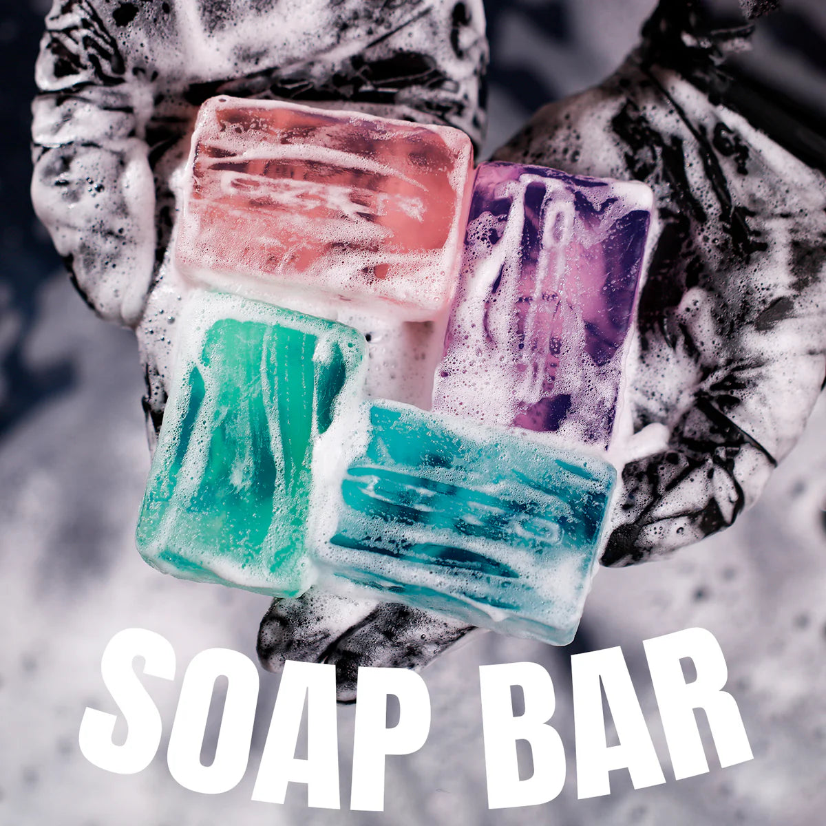 OZER Tattoo Care Soap Set - 5 Fragrances, 50g per bar, suitable for post-tattoo care and skin cleansing