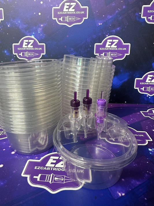 Disposable Tattoo Cartridge Cleaning Cup Holder-20 Pcs