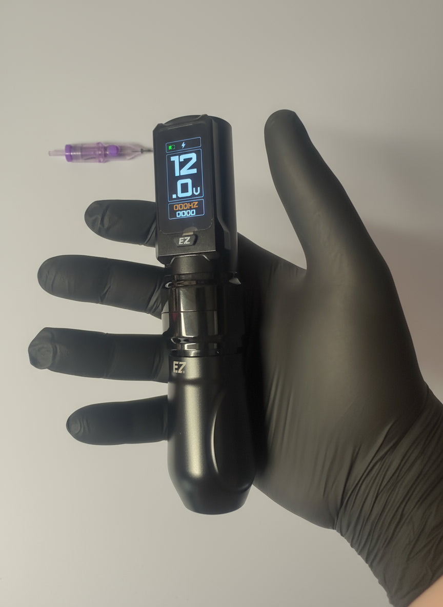BODYTECH BLACK NITRILE EXAMINATION GLOVES