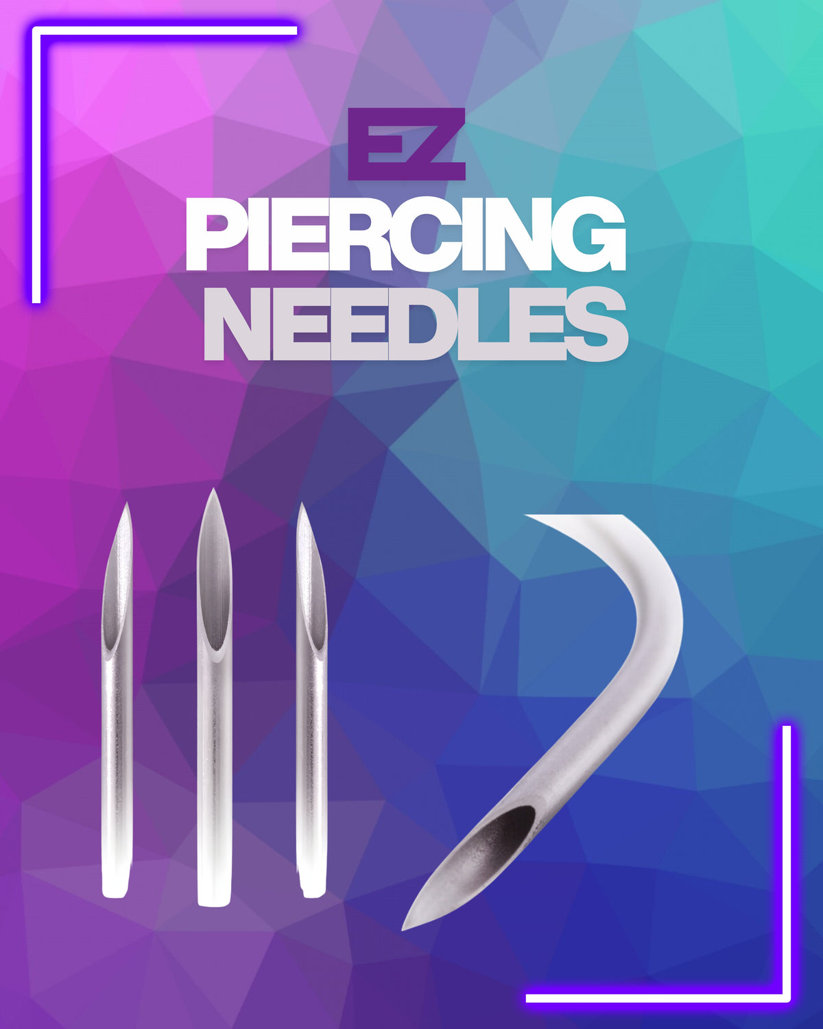 EZ PIERCING NEEDLES