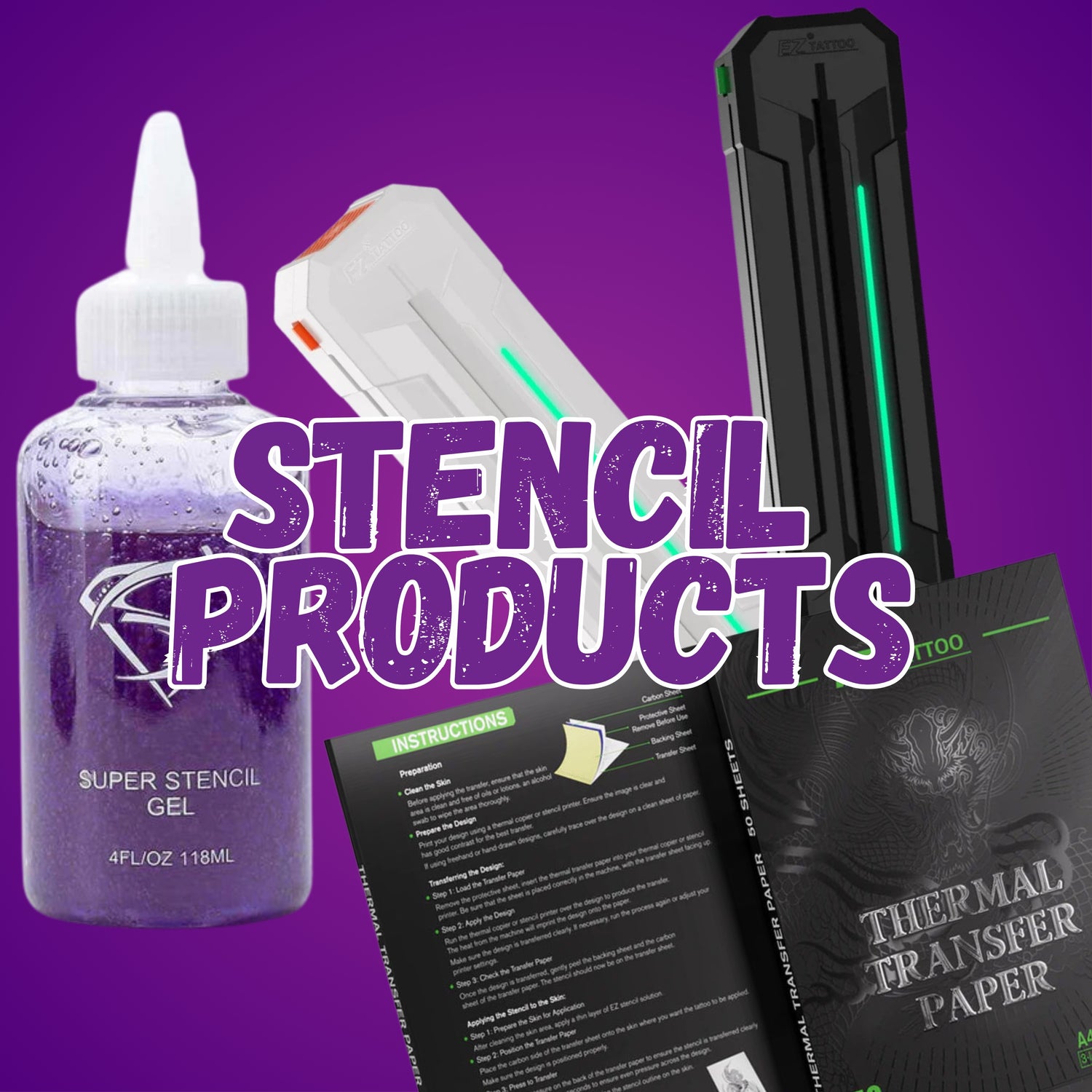 Stencil products