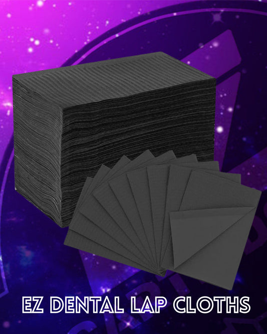 Ez dental lap cloths/bibs 125/250 packs