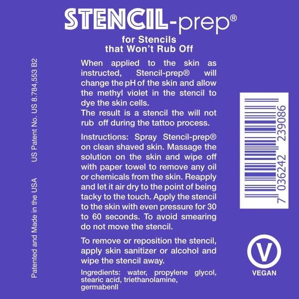 INKJET STENCILS PREP SPRAY 8OZ