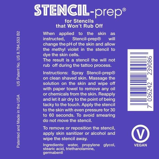 INKJET STENCILS PREP SPRAY 8OZ