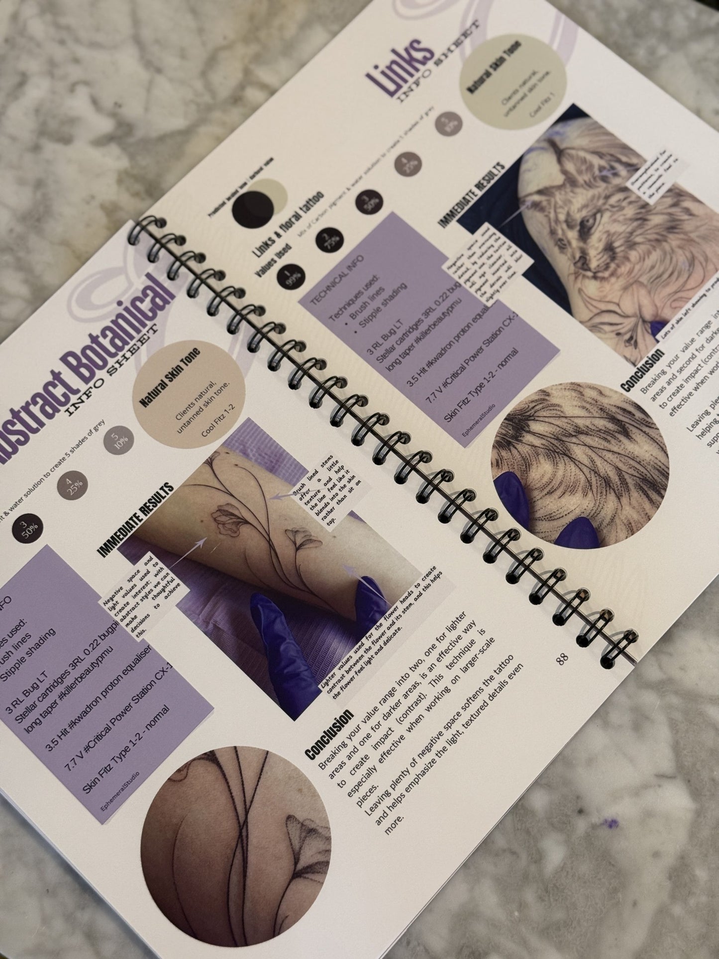 Studio Book | Fine Line Tattooing by Libby Wells