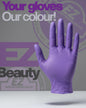 BODYTECH NITRILE EXAMINATION GLOVES BLACK OR PURPLE
