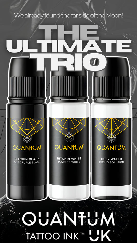 Quantum Bitchin TRIO bitchin black, Bitchin white and Holy water mixing solution