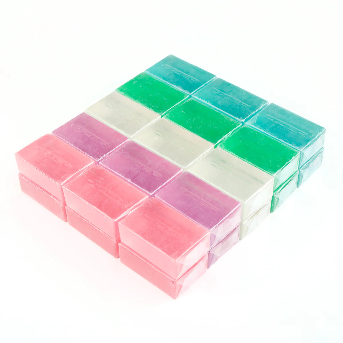 OZER Tattoo Care Soap Set - 5 Fragrances, 50g per bar, suitable for post-tattoo care and skin cleansing