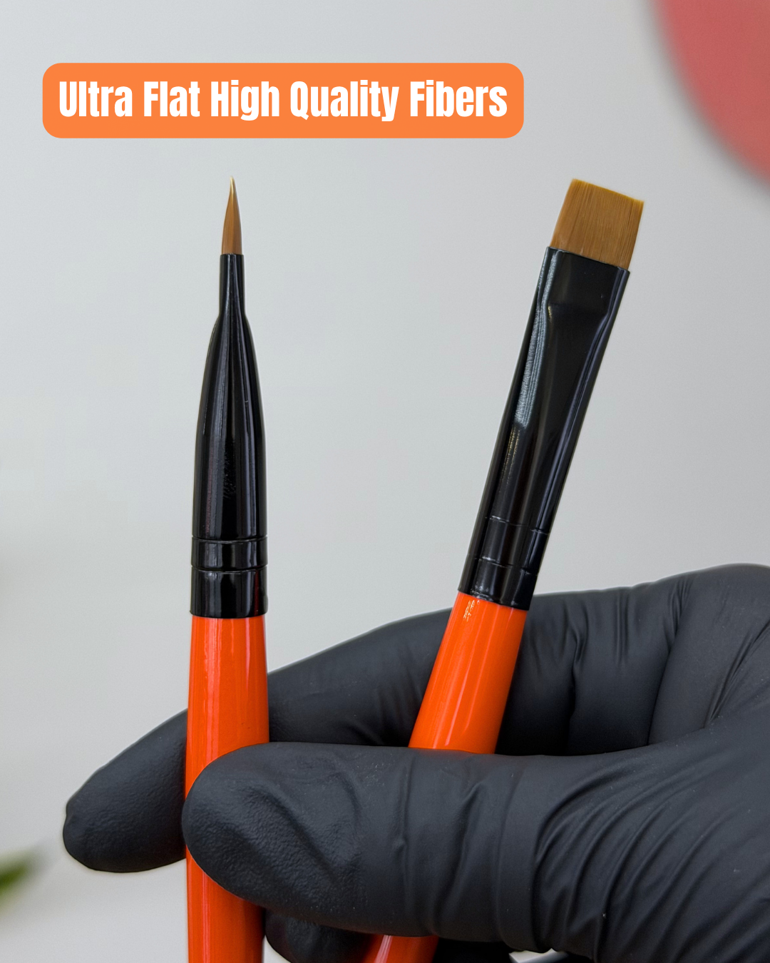 PMUni Duo Brushes Pre-Draw Set of 2 (Flat & Round)