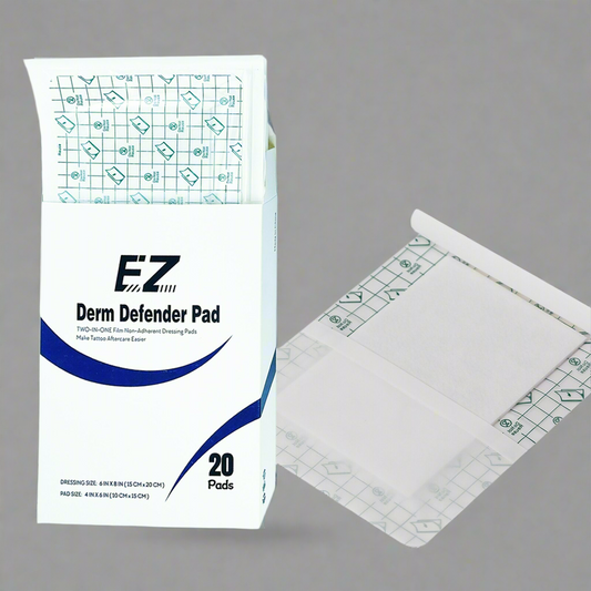 Ez derm defender 2 in one film dressing pads