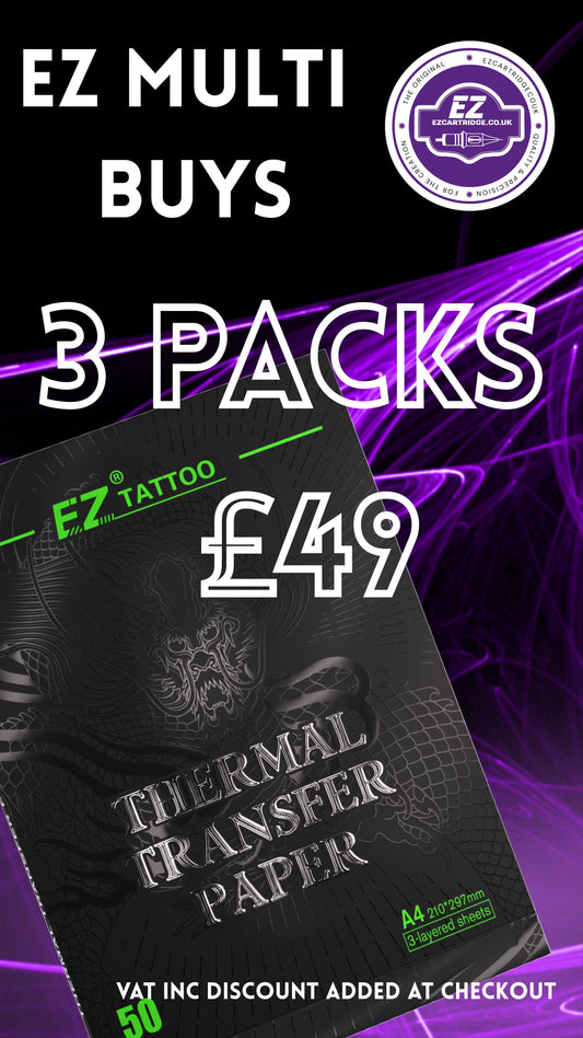EZ THERMAL TRANSFER PAPER — TATTOO STENCIL PAPER(50PCS/8"X11")