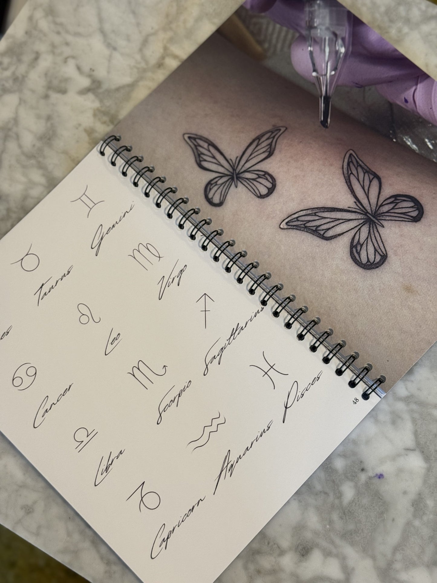 Studio Book | Fine Line Tattooing by Libby Wells