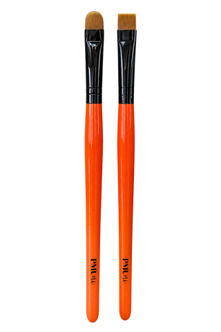PMUni Duo Brushes Pre-Draw Set of 2 (Flat & Round)