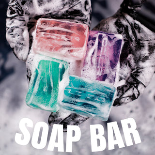 OZER Tattoo Care Soap Set - 5 Fragrances, 50g per bar, suitable for post-tattoo care and skin cleansing