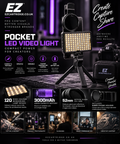 EZ Pocket LED Photography and content Kit inc CPL filter