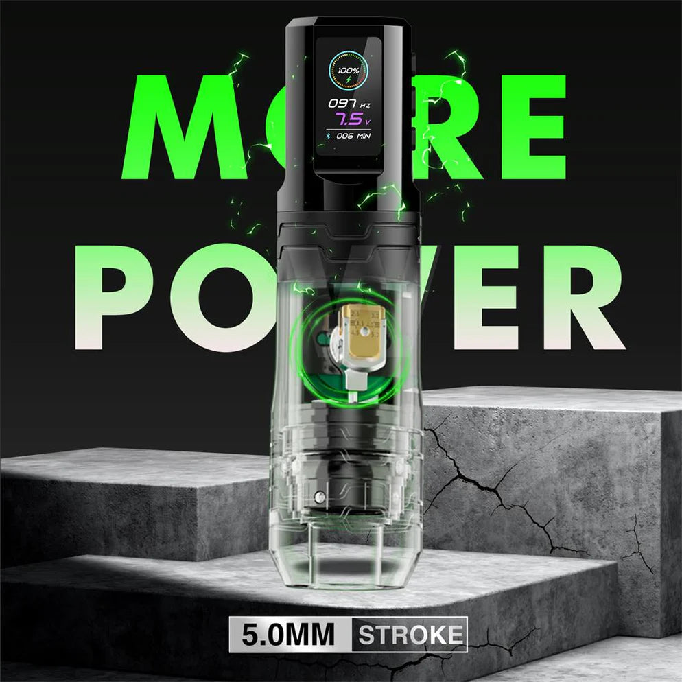 Ez P3 pro TURBO v 2.0 5.0 adjustable stroke direct drive machine with two battery’s