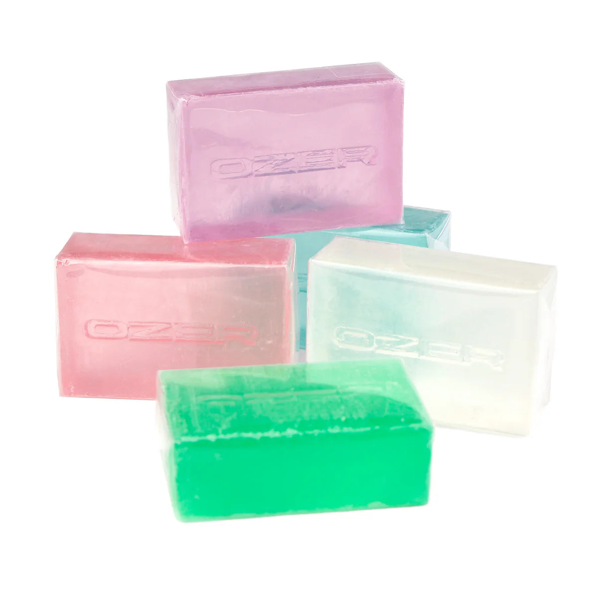 OZER Tattoo Care Soap Set - 5 Fragrances, 50g per bar, suitable for post-tattoo care and skin cleansing