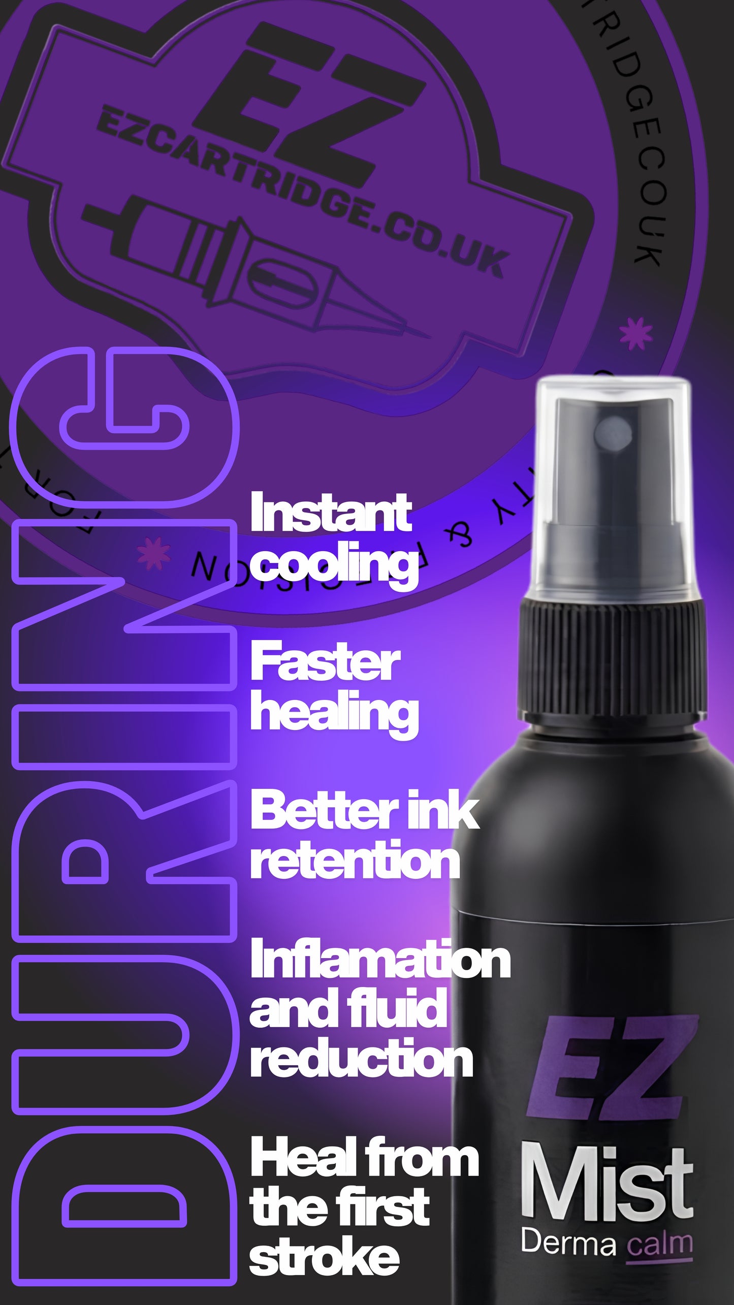 EZ Mist advanced tattoo mist spray