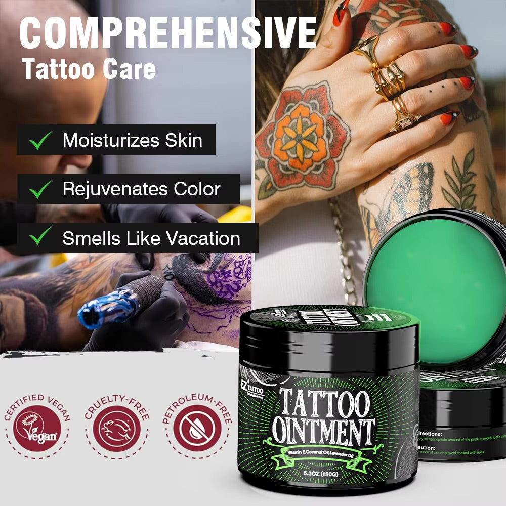 EZ TATTOO OINTMENT – MOISTURIZING & SOOTHING 50g or 150g
