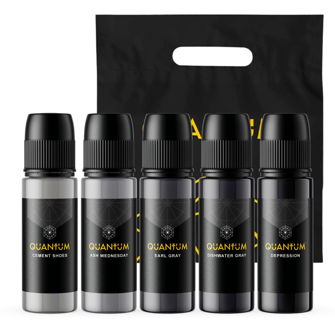 5 Shades of Gray Set - Tattoo Ink