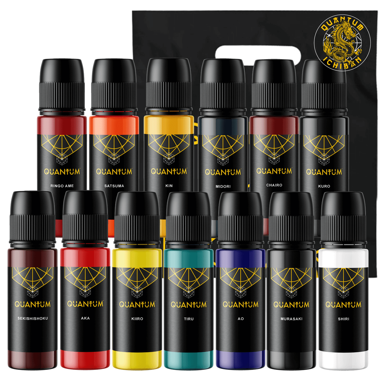 Ichiban - 13 Bottle set - Tattoo Ink