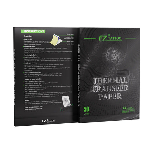 EZ THERMAL TRANSFER PAPER — TATTOO STENCIL PAPER(20/50PCS/8"X11"