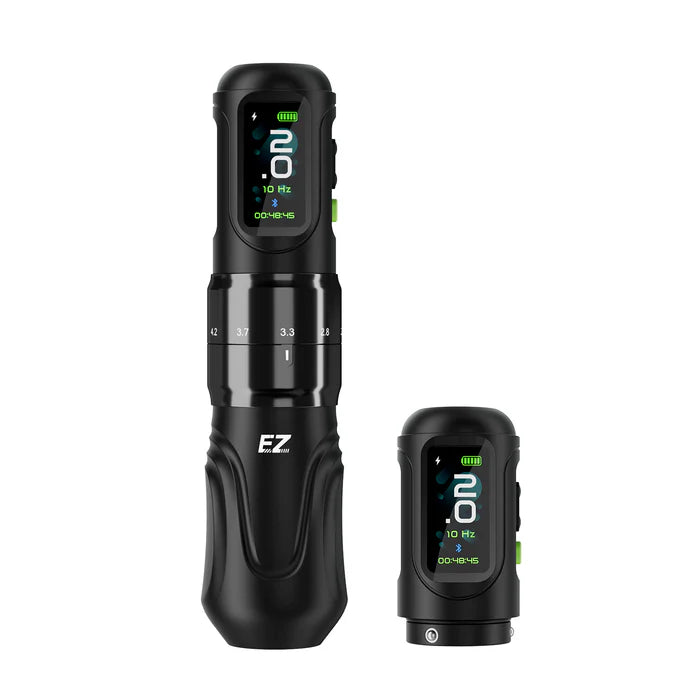 EZ P6 Adjustable Stroke Wireless Tattoo Machine-High Torque Motor