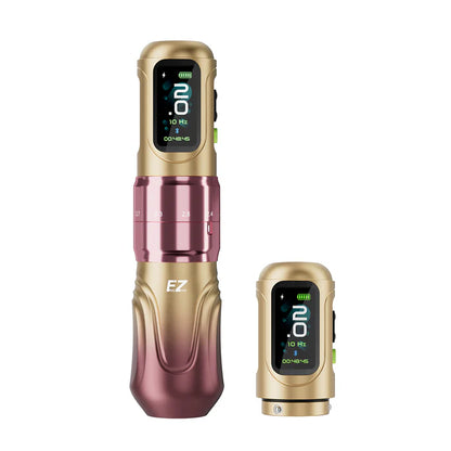 EZ P6 Adjustable Stroke Wireless Tattoo Machine-High Torque Motor