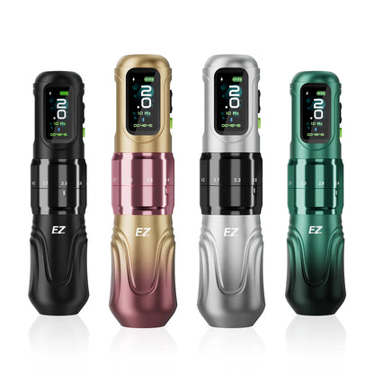 EZ P6 Adjustable Stroke Wireless Tattoo Machine-High Torque Motor