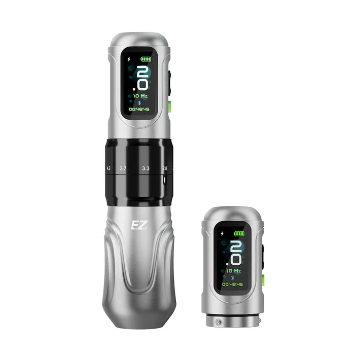 EZ P6 Adjustable Stroke Wireless Tattoo Machine-High Torque Motor