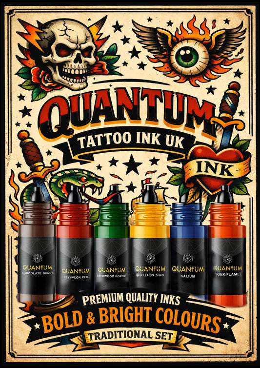 QUANTUM INK TRADITIONAL 6 PC COLOUR SET
