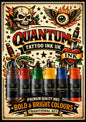 QUANTUM INK TRADITIONAL 6 PC COLOUR SET